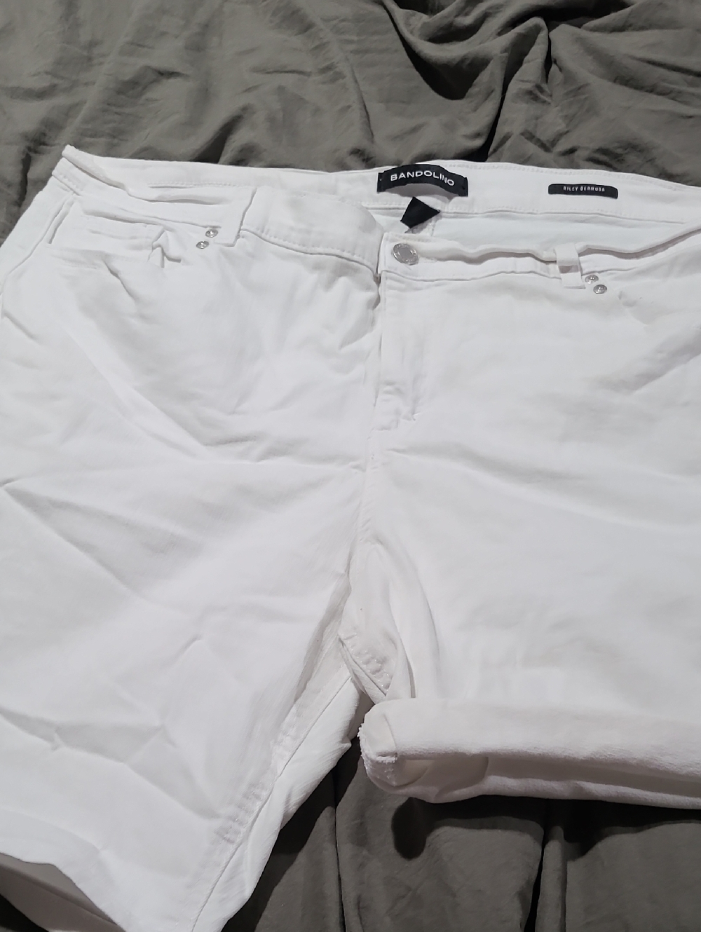 Bandolino Bright White Classic Shorts